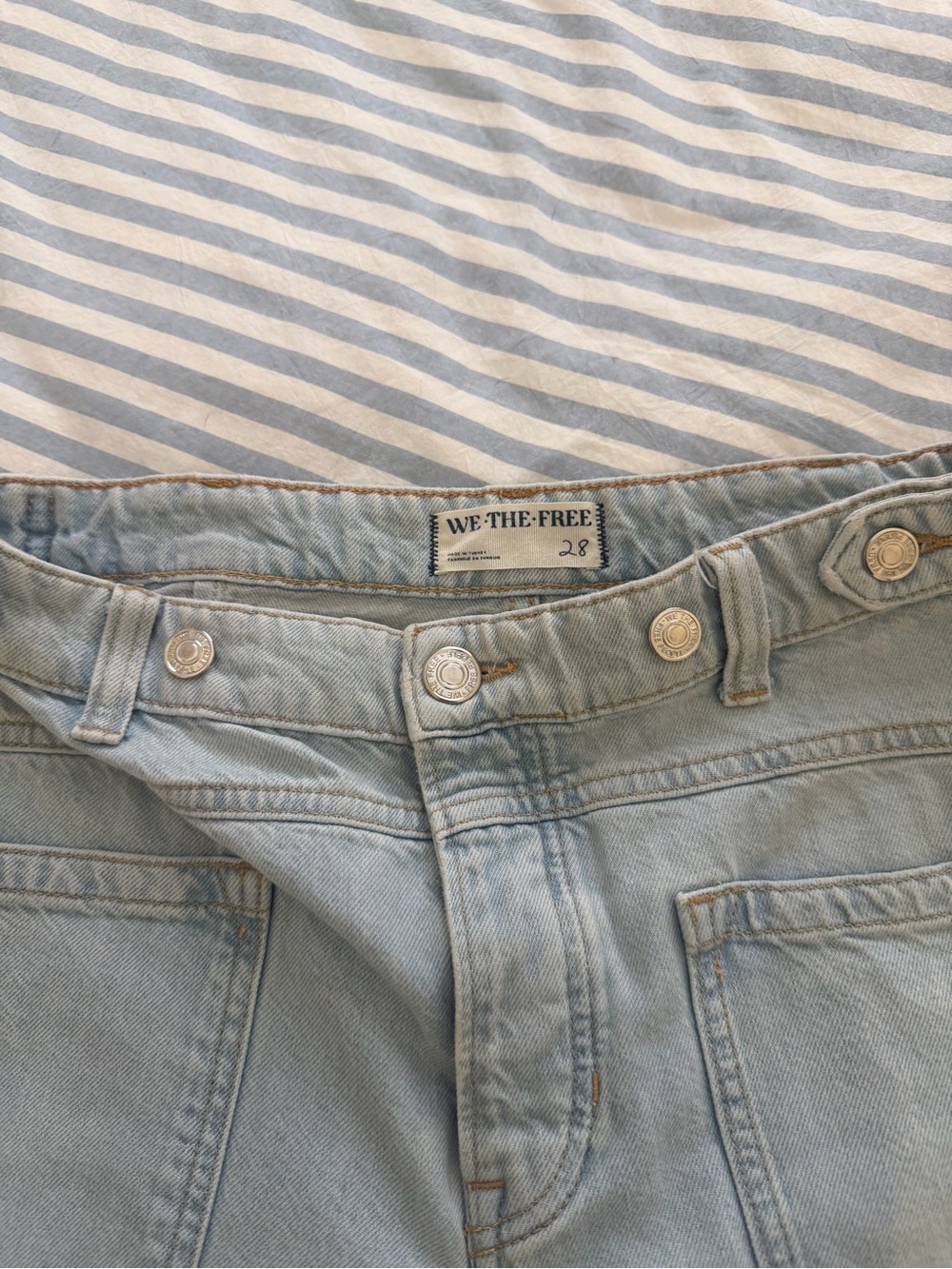 Free People Palmer Cuffed Jeans - Picture 4 of 6